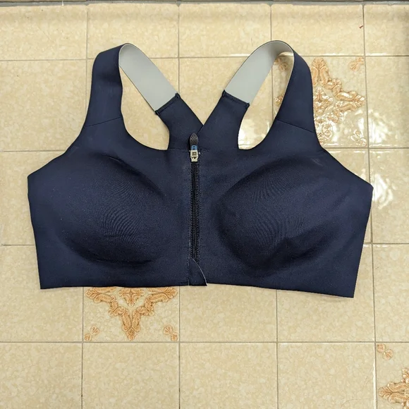 Brooks Midnight Blue Sports Bra - Picture 1 of 2